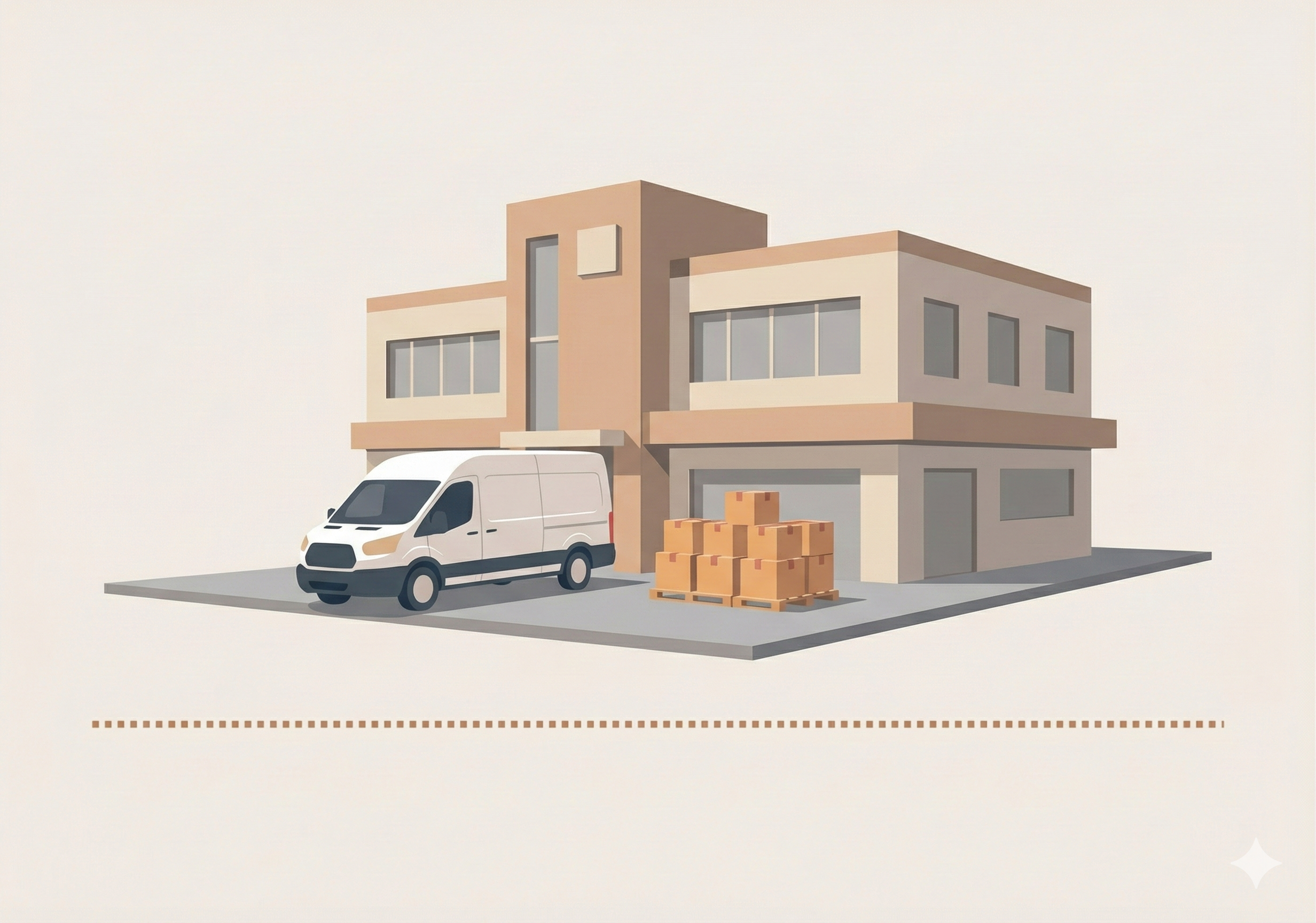 Planning recurring transport routes for businesses