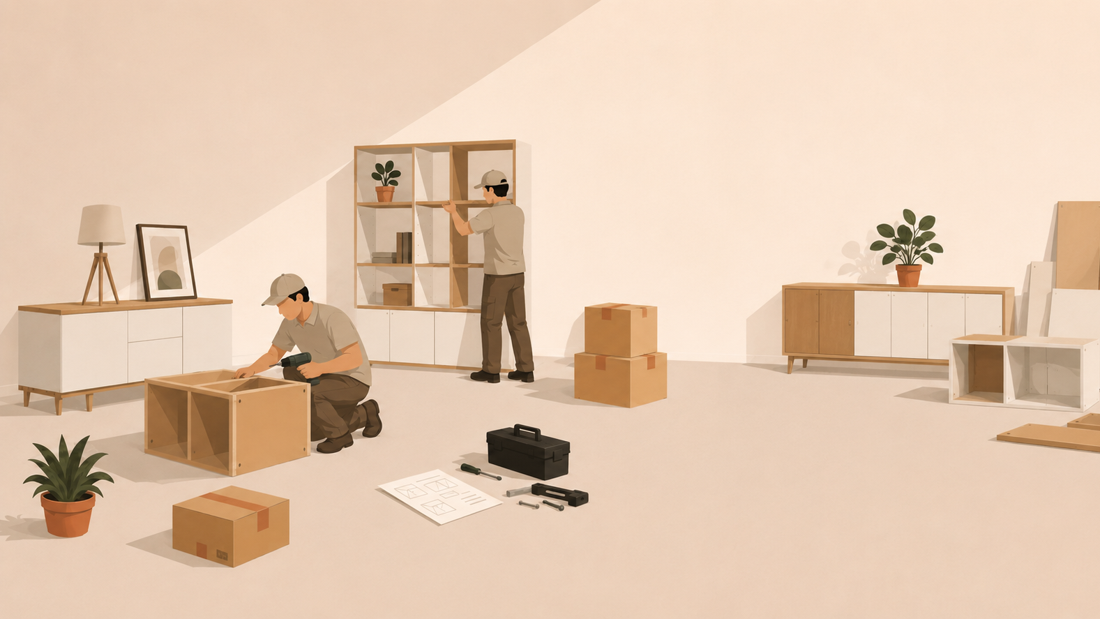 Montaje de muebles a domicilio en Madrid